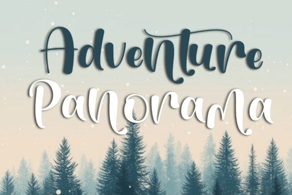 Adventure Panorama: The Elegant Script Font for Evocative Design