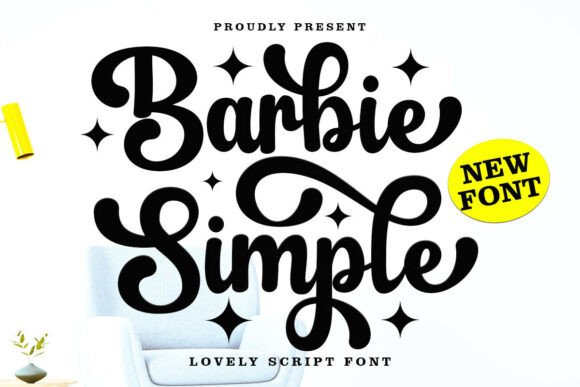 Barbie Simple: The Modern Calligraphy Font for Elegant Design