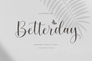 Betterday: A Sweet Twist on Classic Calligraphy
