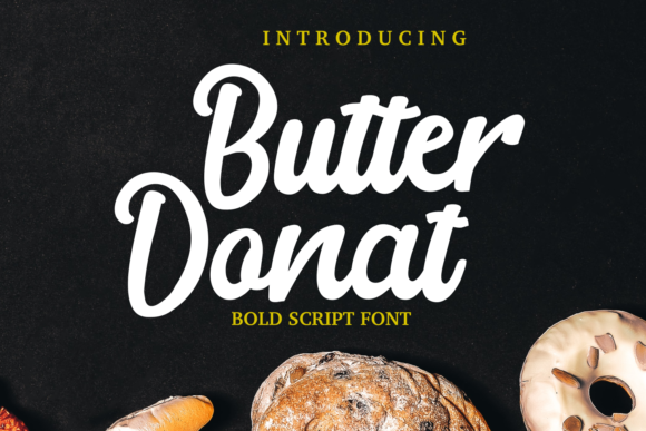 Butter Donat: A Script Font for Modern Branding