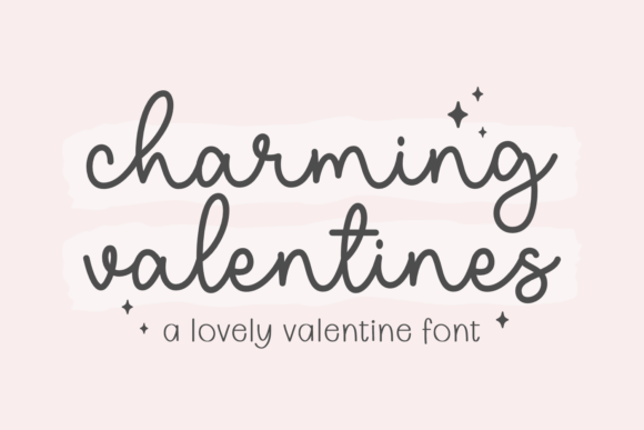 Charming Valentines: A Font for Love-Filled Designs