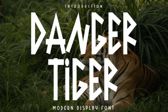 Danger Tiger: A Sophisticated Script for Autumnal Design