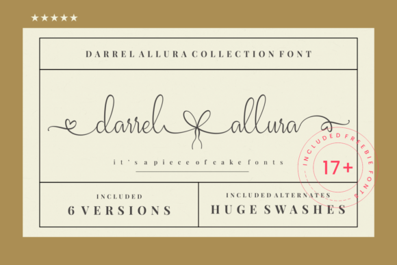 Darrel Allura Collection: Elevating Design with Magical Script