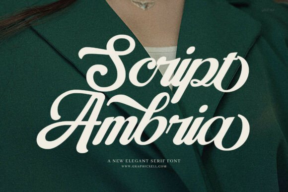 Discover the Ambriana Script Font for Elegant Design