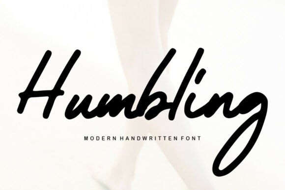Discover the Grace of the Humbling Script Font