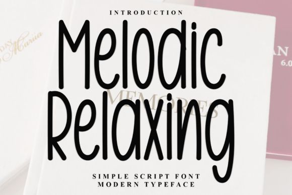 Find Your Rhythm with Melodic Relaxing Typography