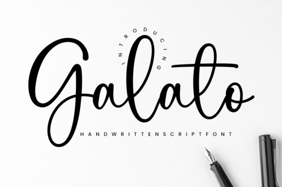 Galato: The Elegant Script Font for Modern Design