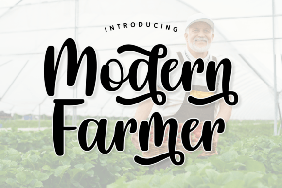 Modern Farmer: A Font with Rustic Charm and Modern Appeal