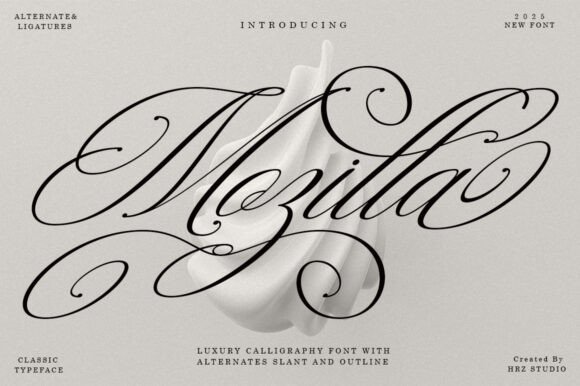 Mozilla Script: Elevating Your Visual Design with Elegant Typography