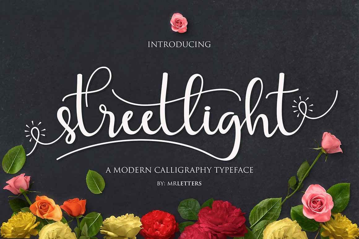 Streetlight Font: Elevate Your Design with Modern Calligraphy