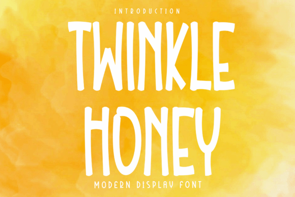 The Elegant Flow of Twinkle Honey Typography