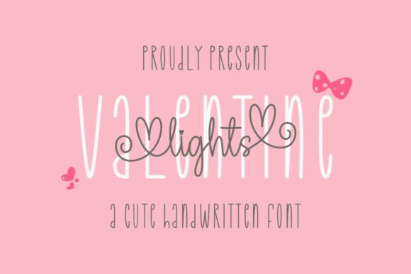 Valentine Lights Duo: A Perfectly Paired Typeface for Modern Design